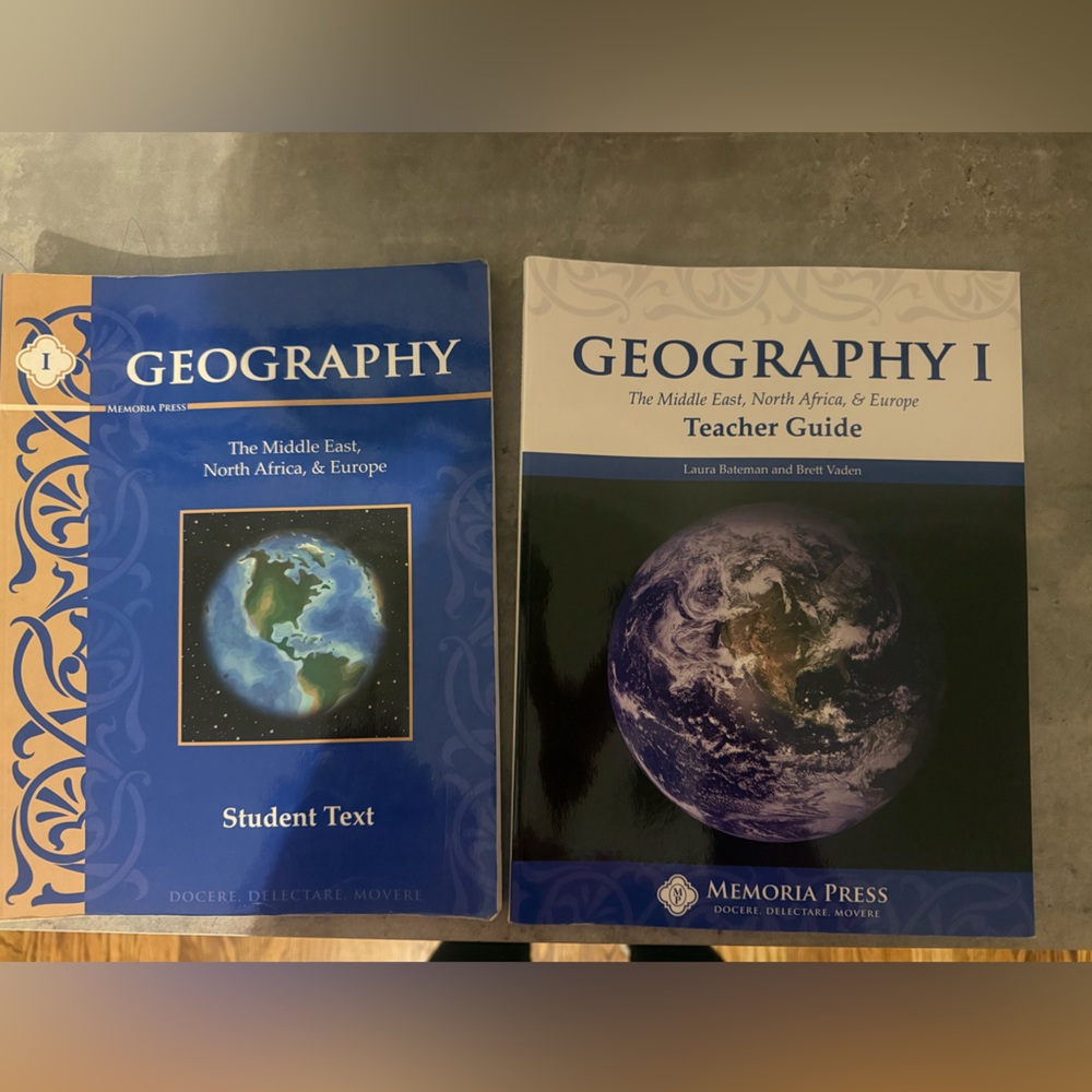 Geography 1 (Middle East, Europe, & North Africa) Teacher Guide + Student Text